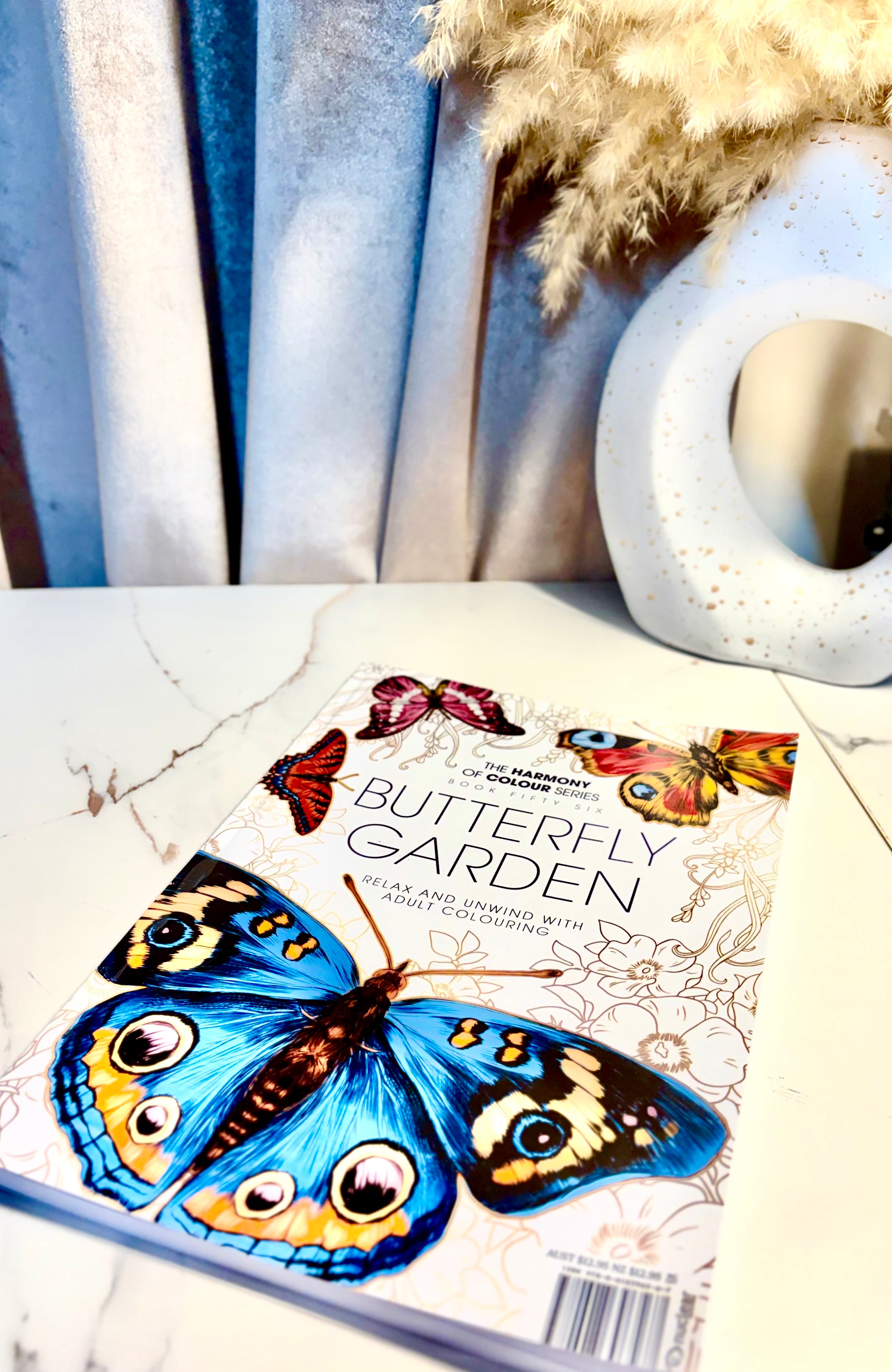 Butterfly garden mandala
