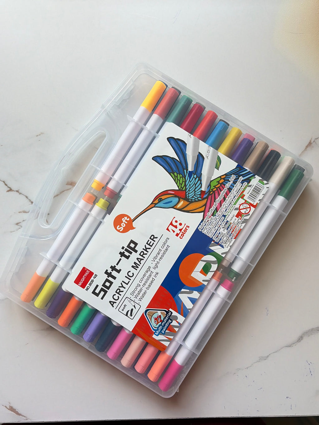 Soft tip Acrylic marker 48