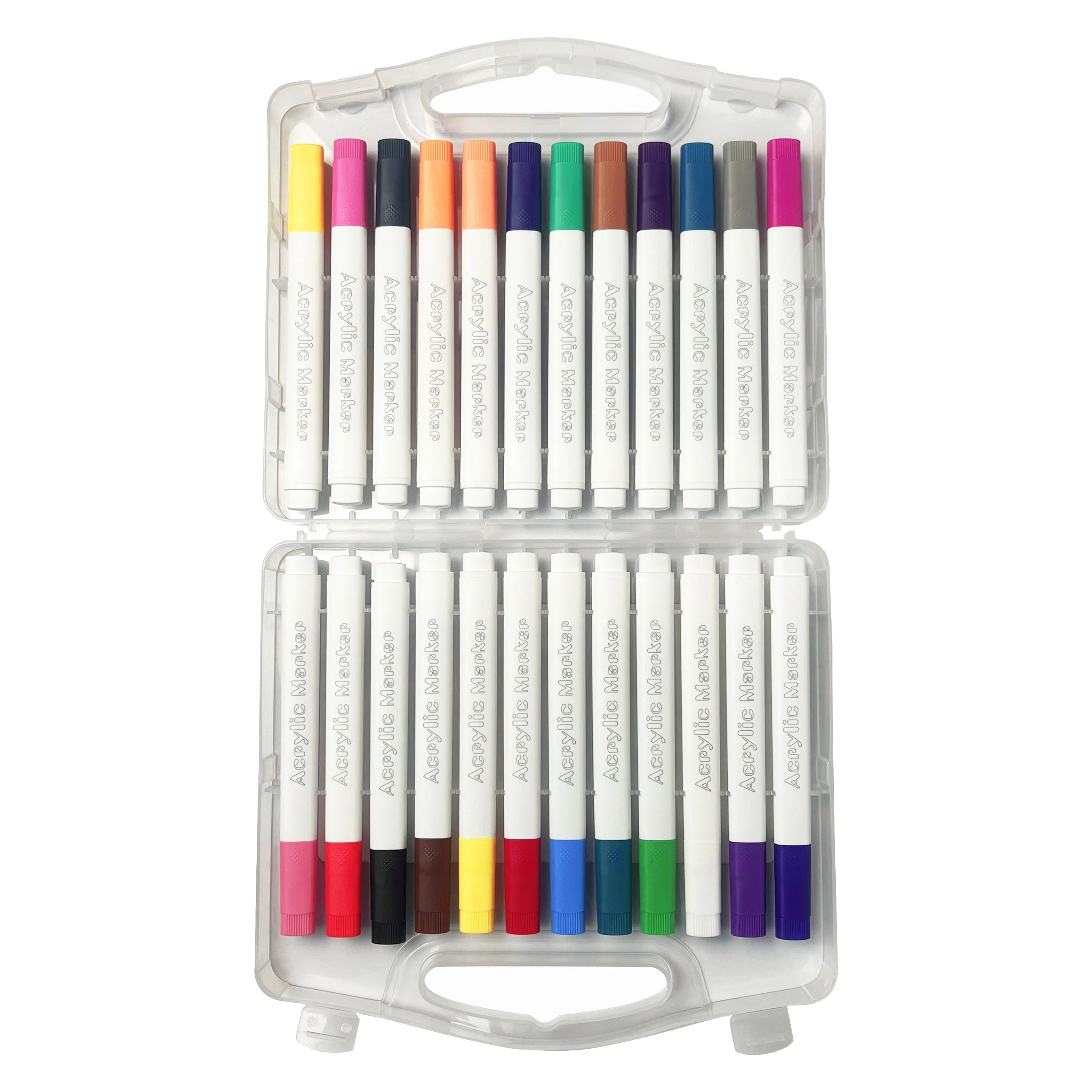 Soft tip Acrylic marker 24
