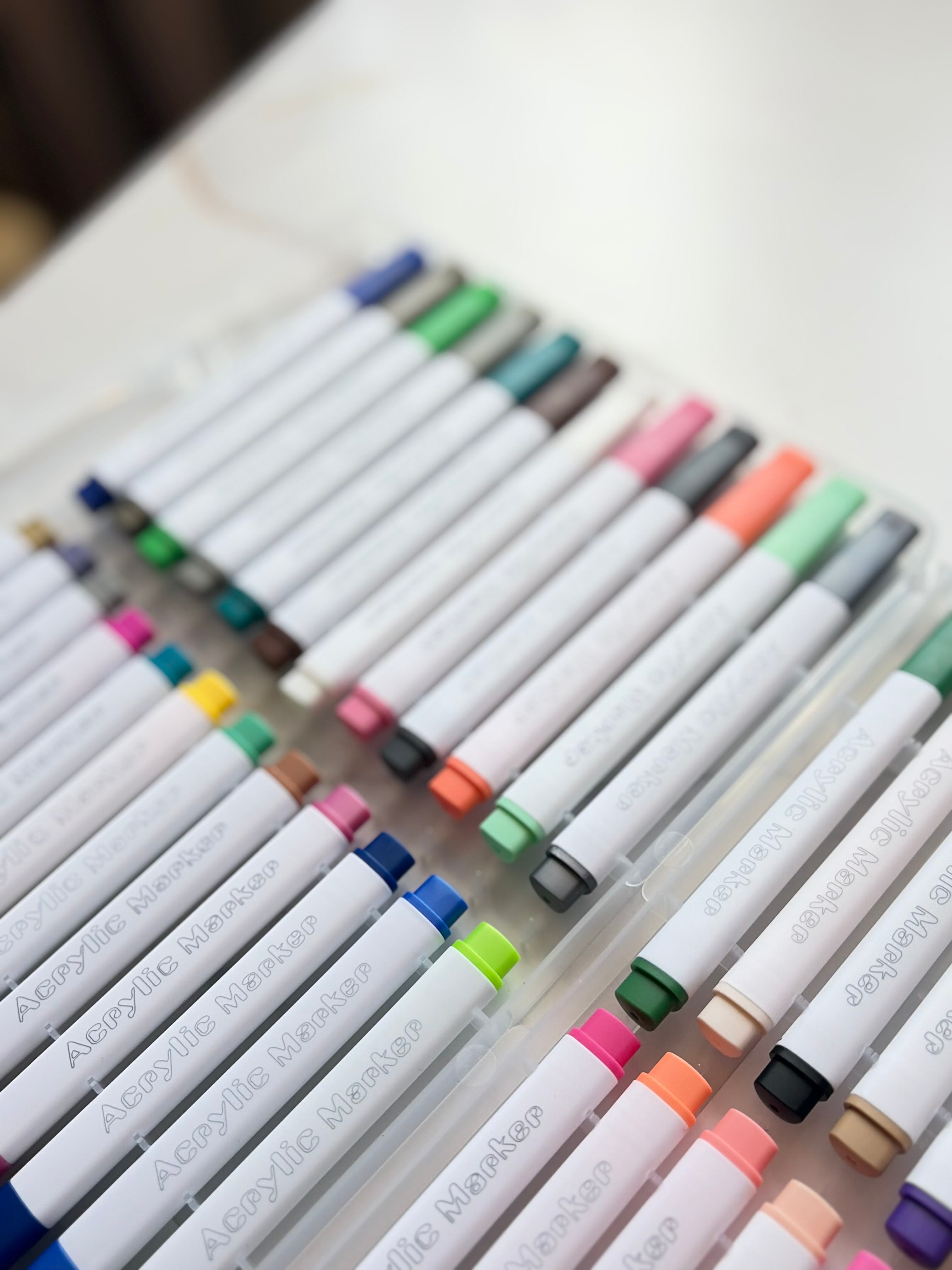 Soft tip Acrylic marker 48
