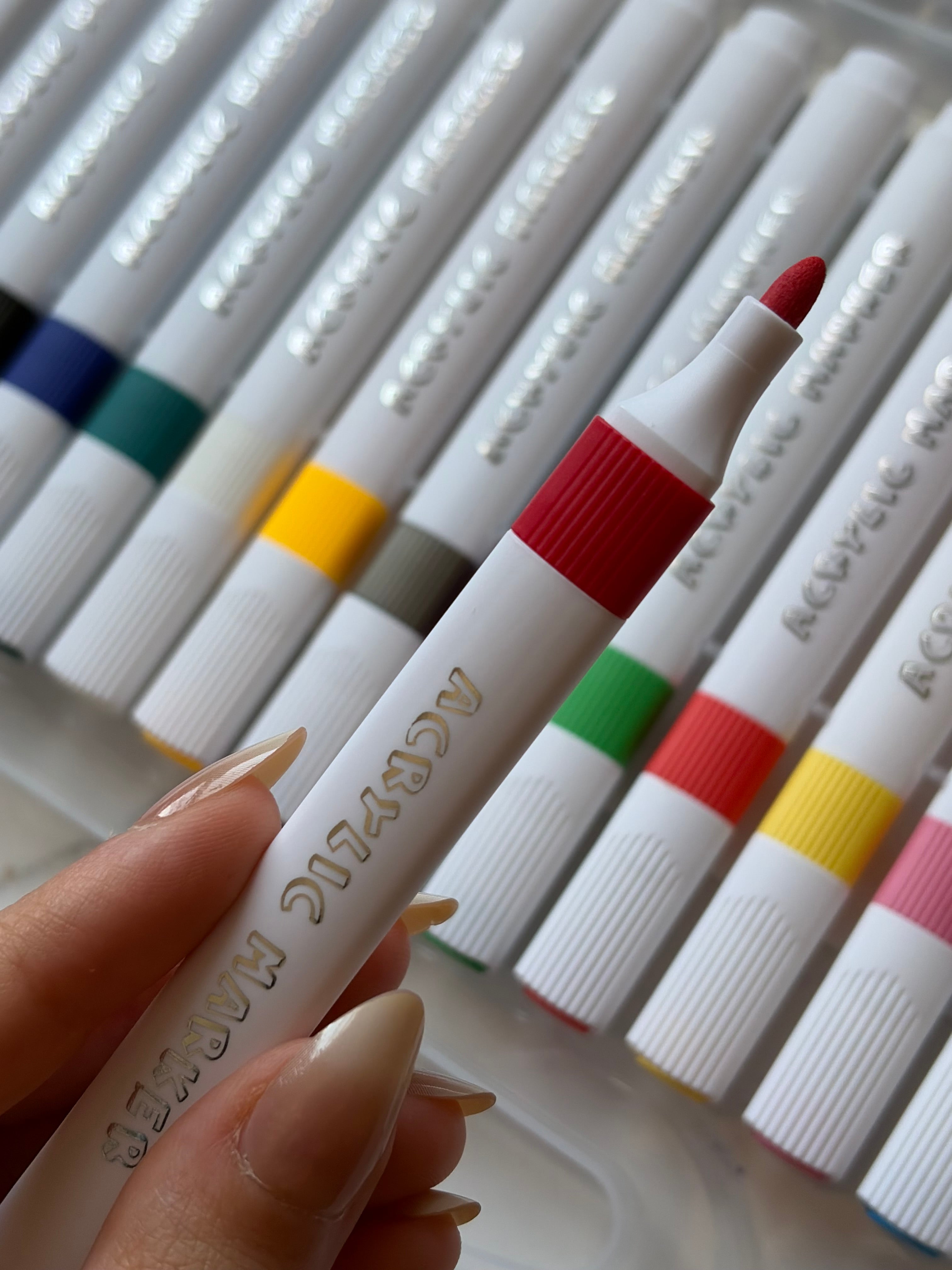 36 Acrylic pen Triangle