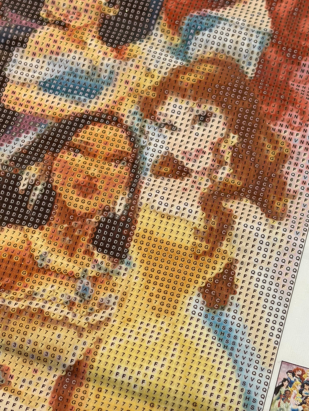 Diamond painting- Les princesses