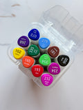 MG double tip marker 12