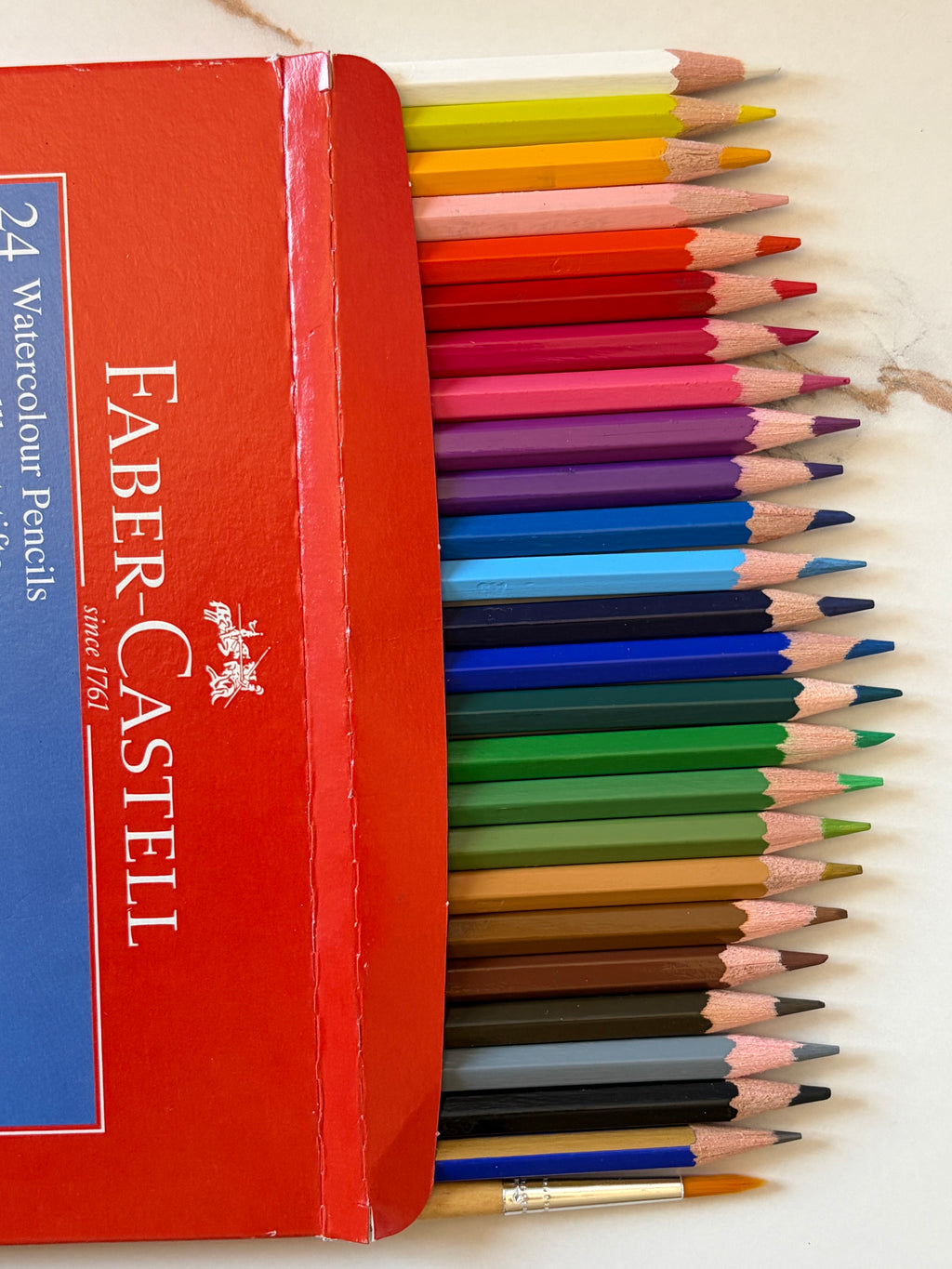 Faber - Castle 24 Watercolour Pencils
Aquarellbuntstifte