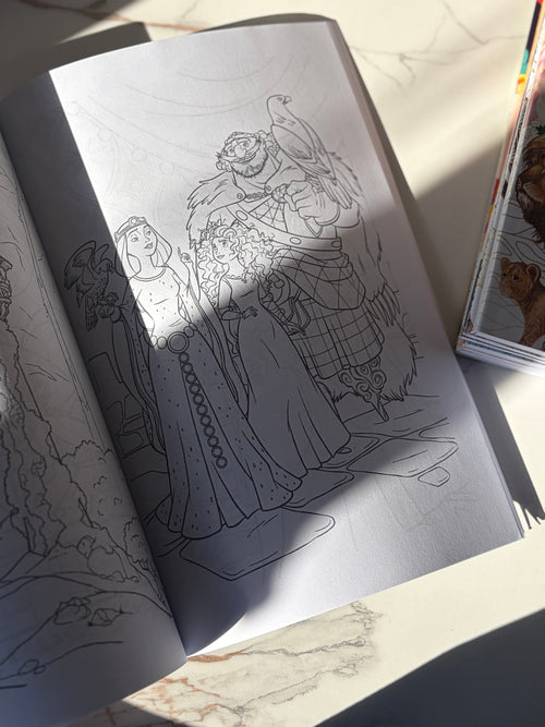 كتاب تلوين قصر الاميرات ✨🎨
