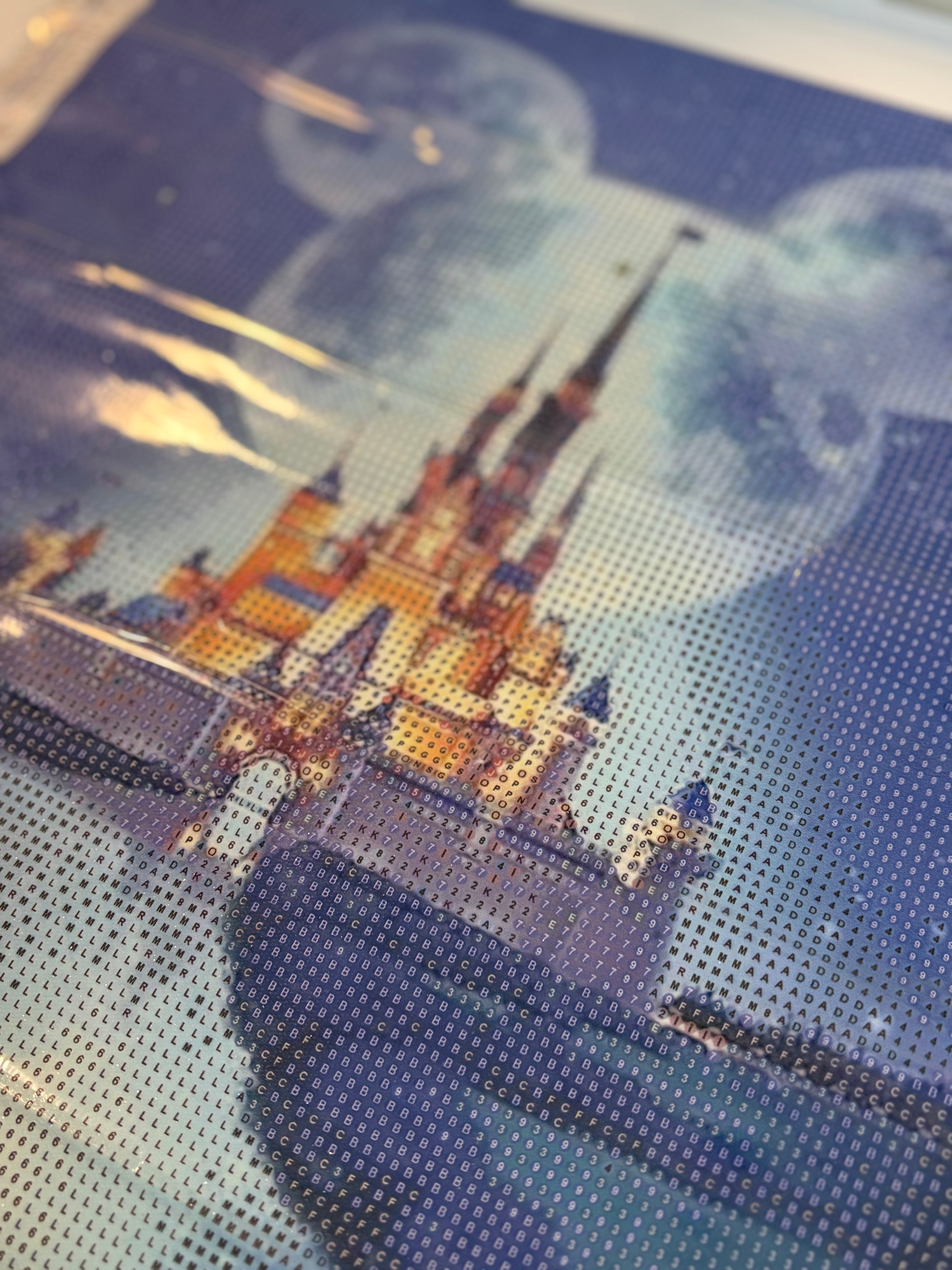 Disney Castle 🏰 Diamond 💎 painting 🎨
