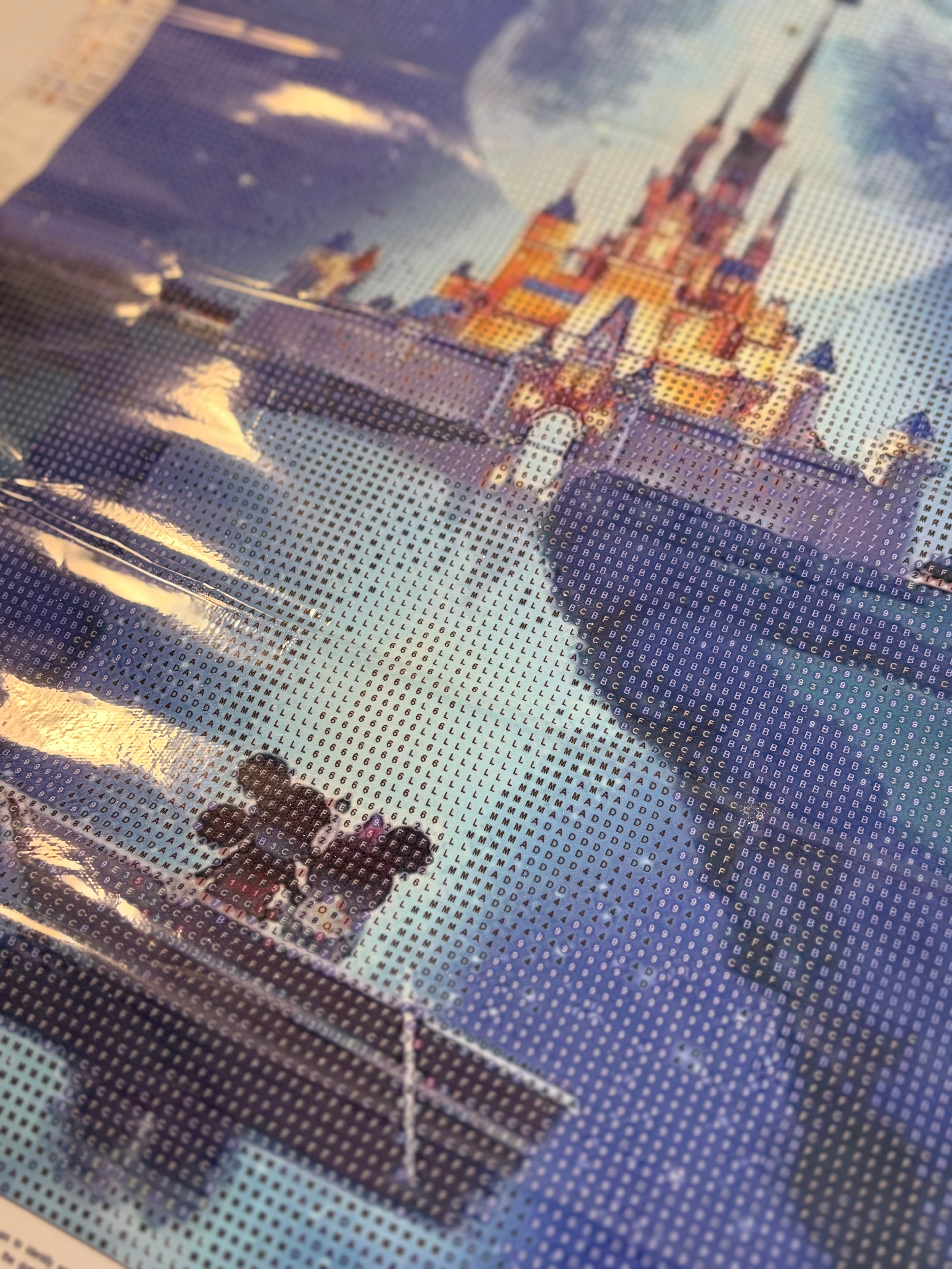 Disney Castle 🏰 Diamond 💎 painting 🎨