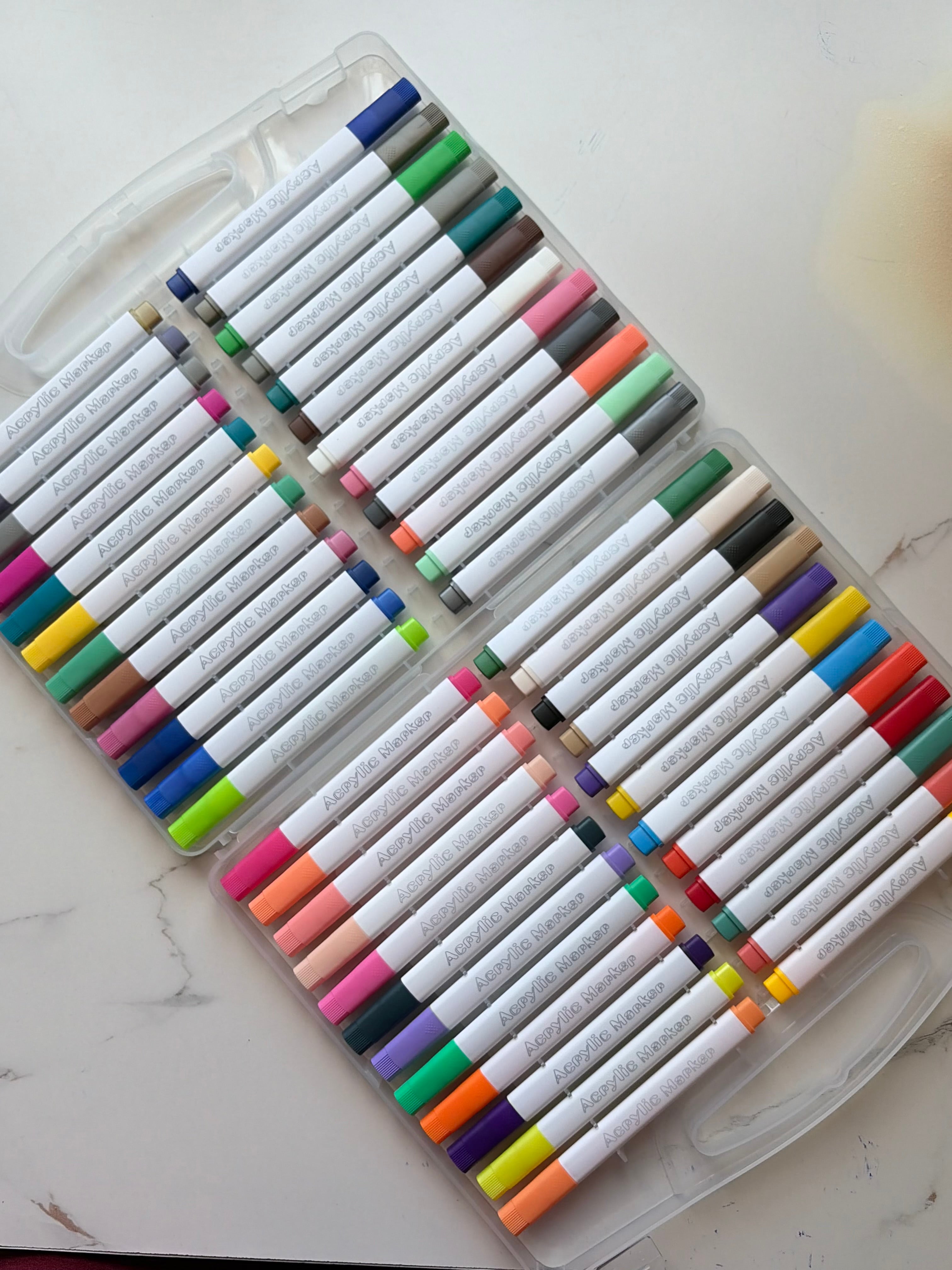 Soft tip Acrylic marker 48