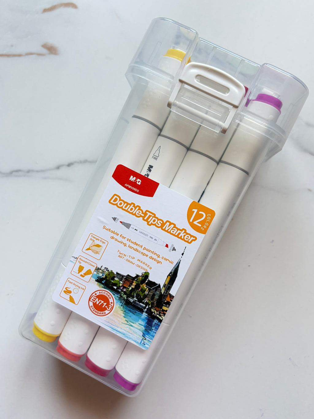 MG double tip marker 12