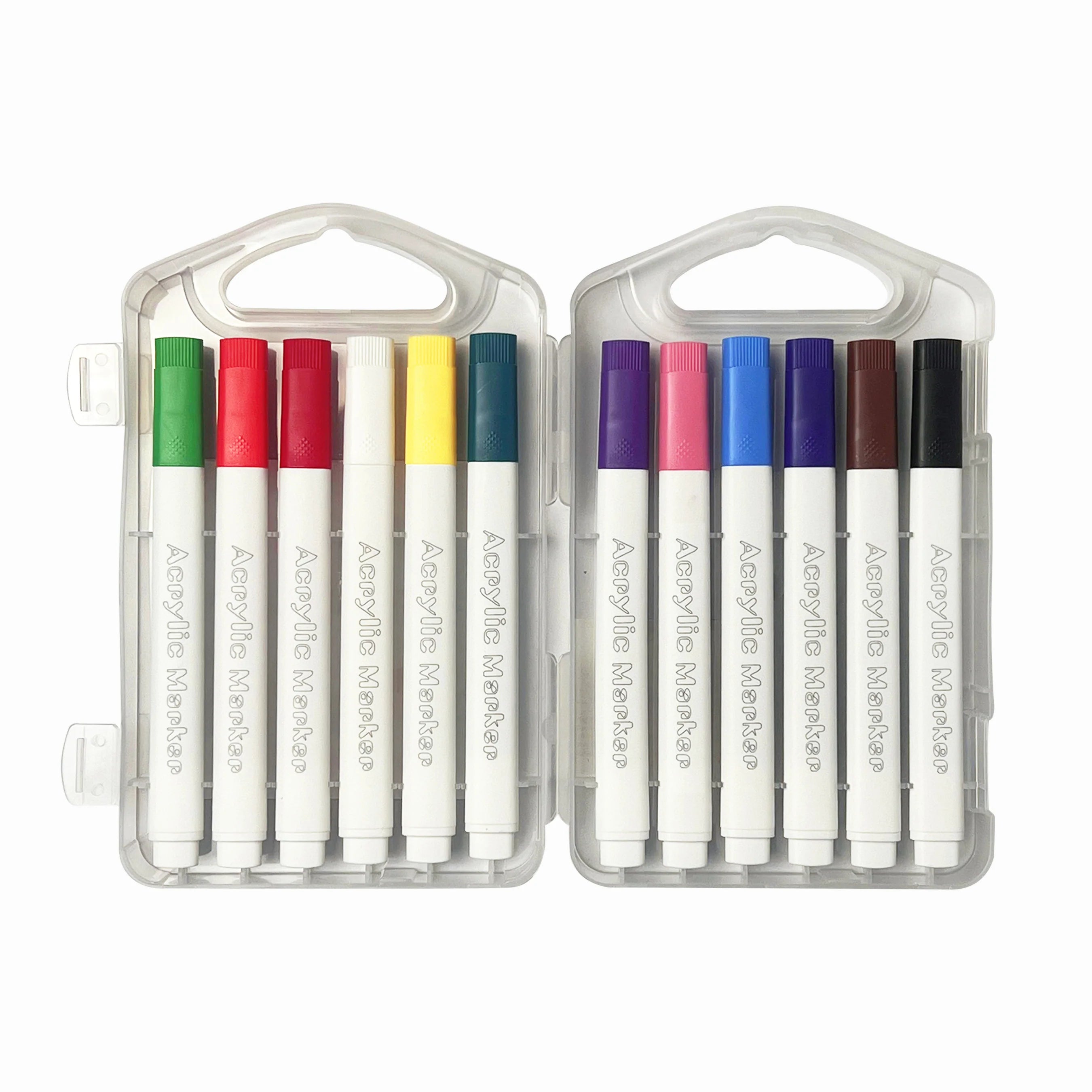 Soft tip Acrylic marker 12