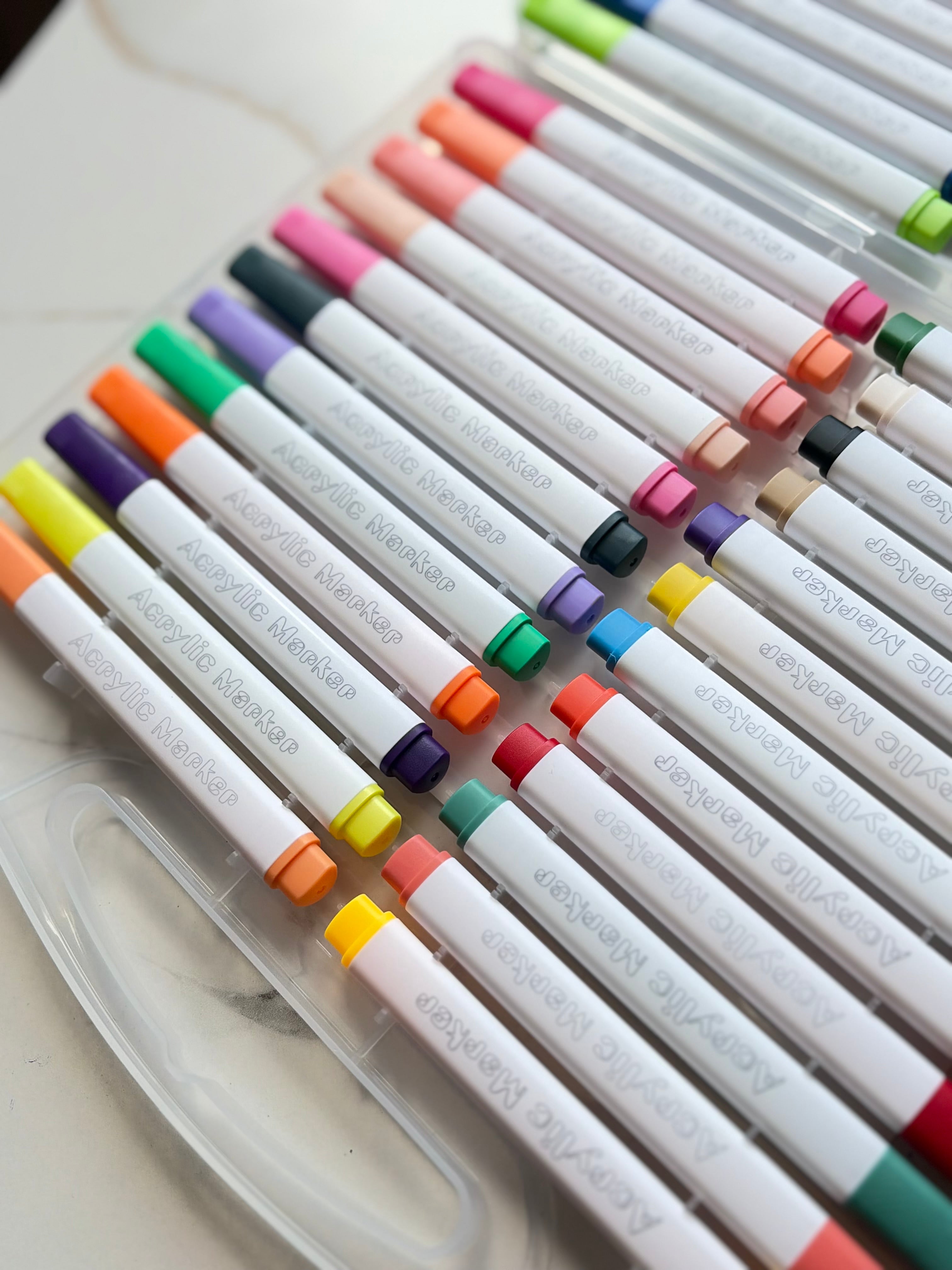 Soft tip Acrylic marker 48