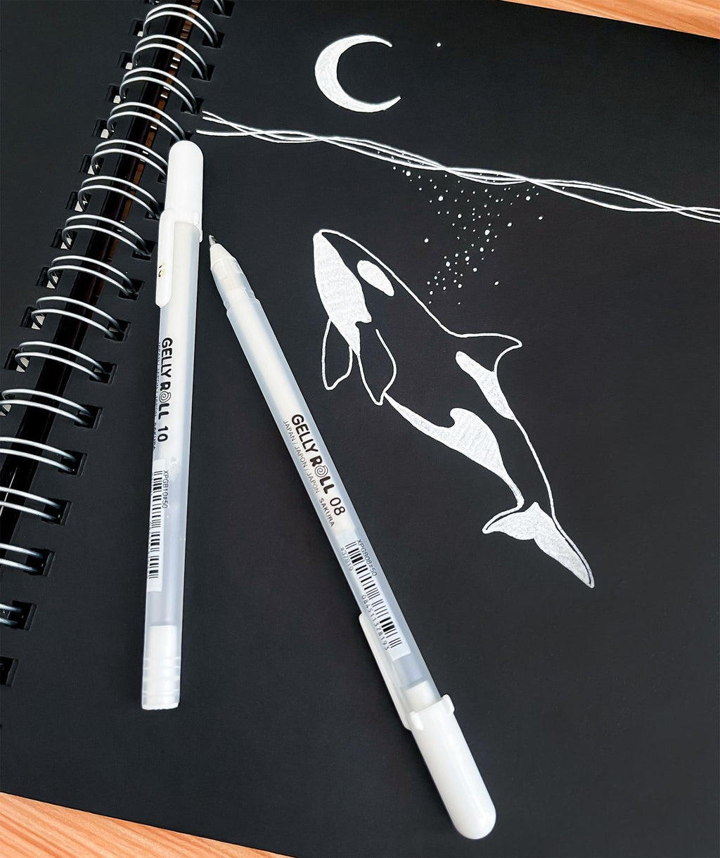 White Gel Pen – Gelly Roll