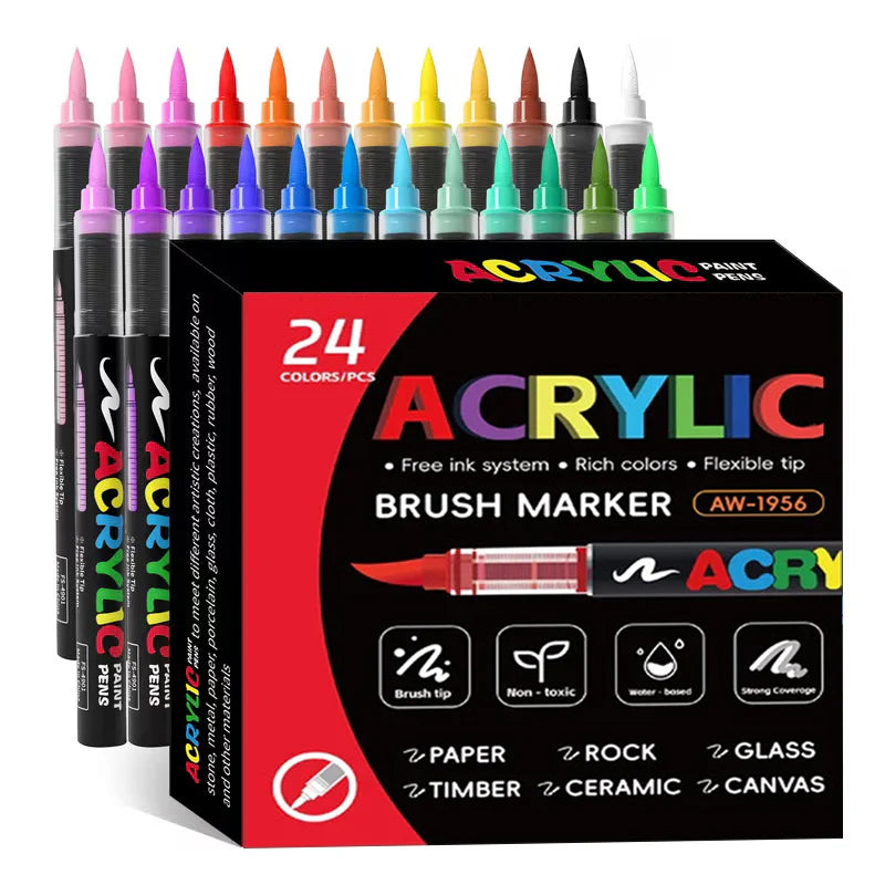 Acrylic brush tip 24