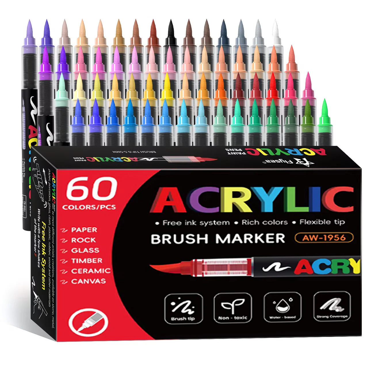 Acrylic brush tip 60