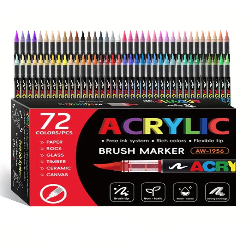 Acrylic brush tip 72