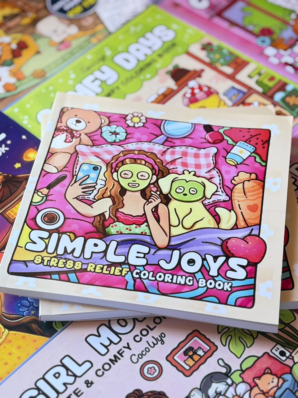Simple Joys Coloring Book