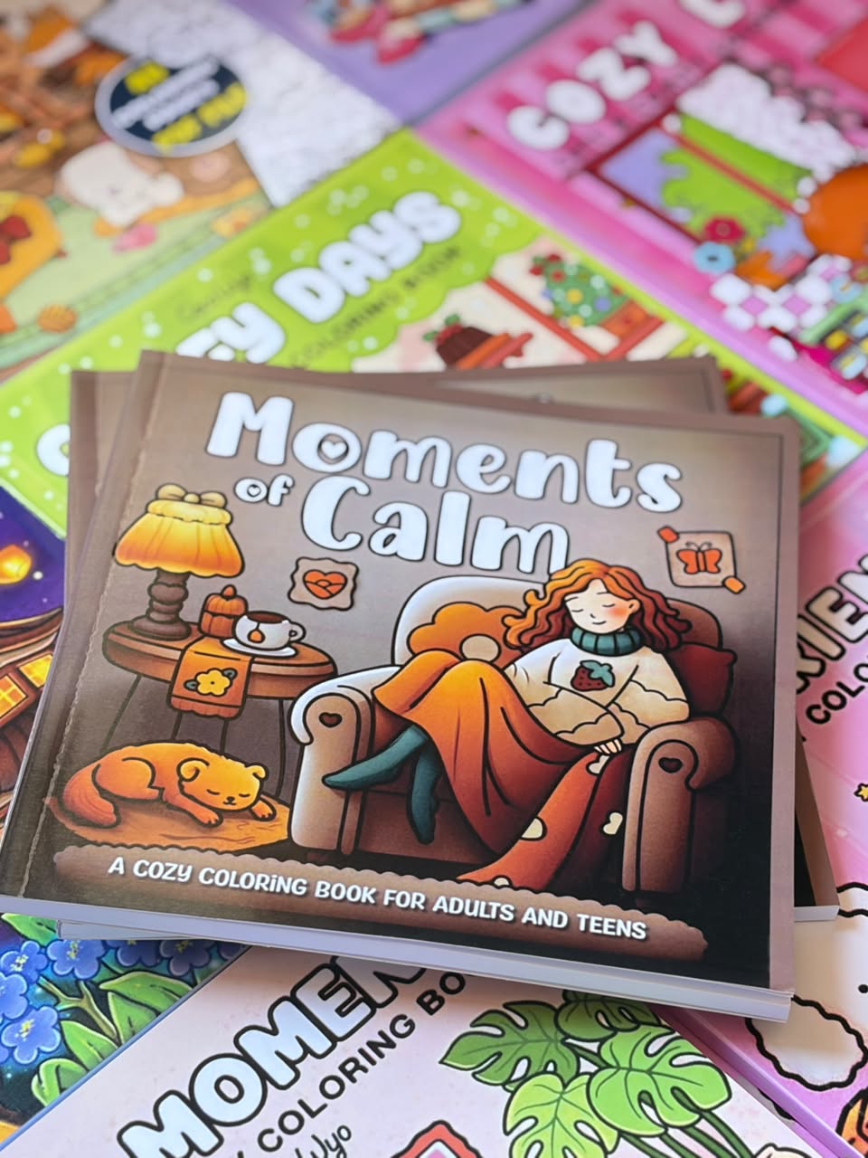 Moments Calm Coloring Book