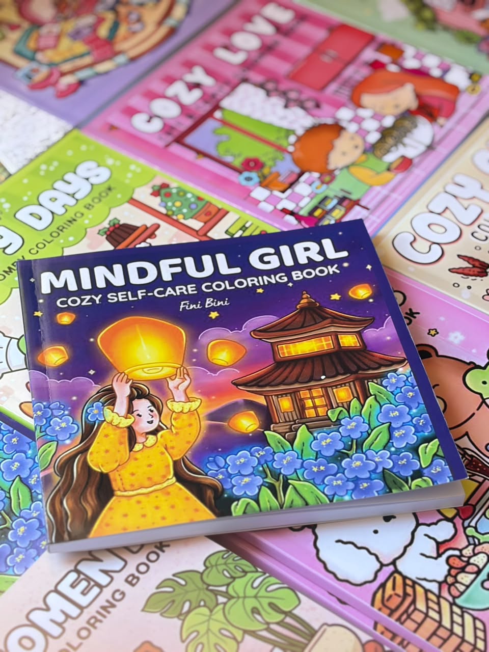 Mindful Girl Coloring Book