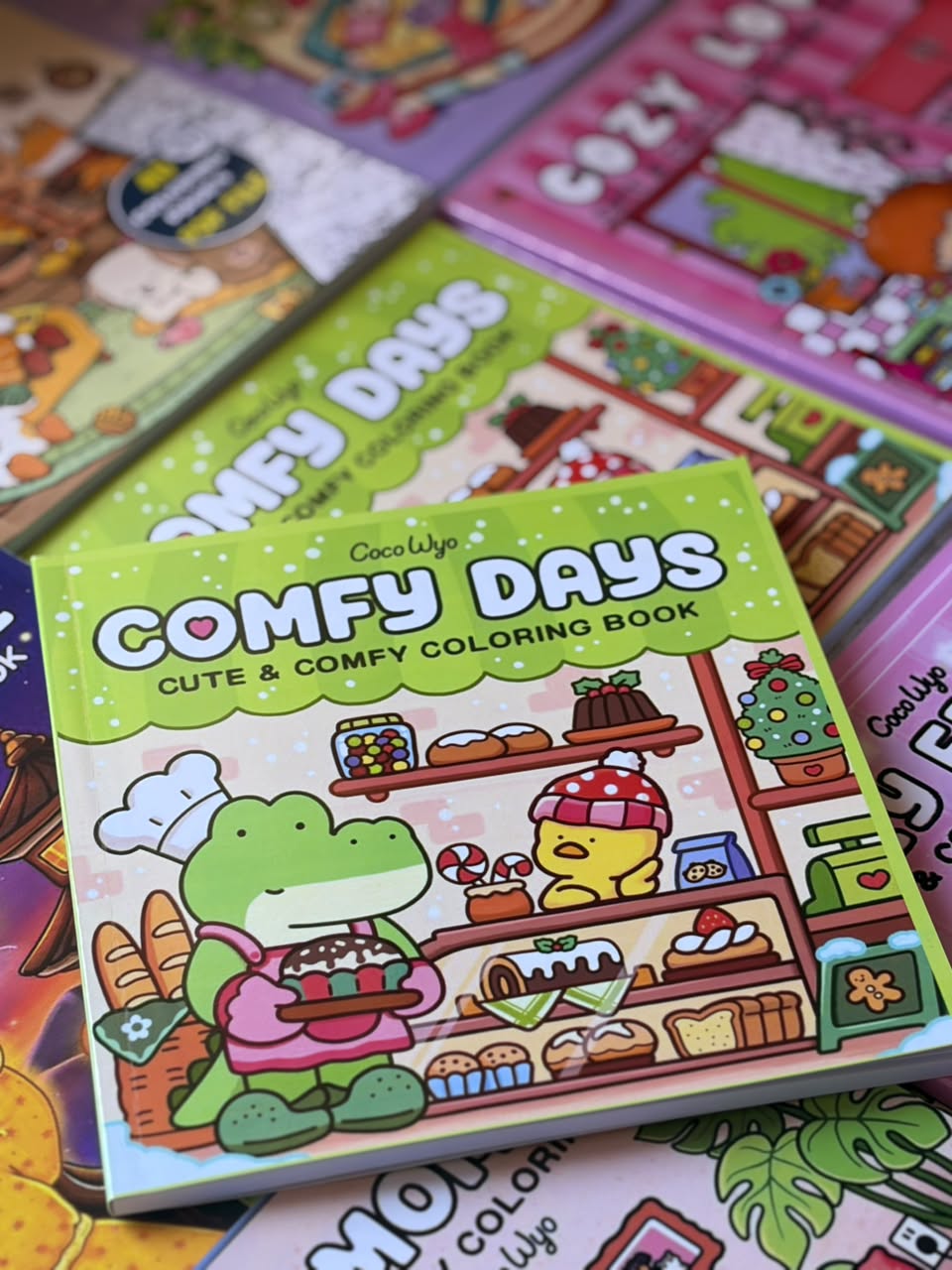 Comfy Days Coloring Book