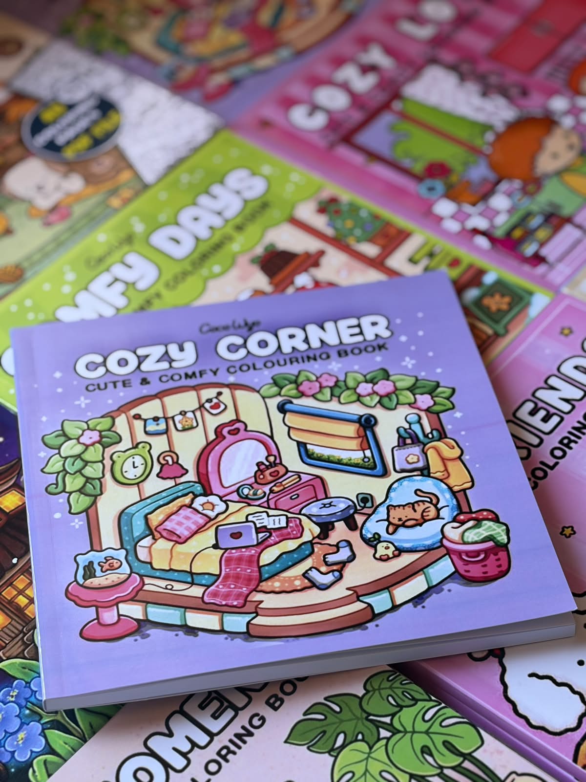 Cozy Corner Coloring Book